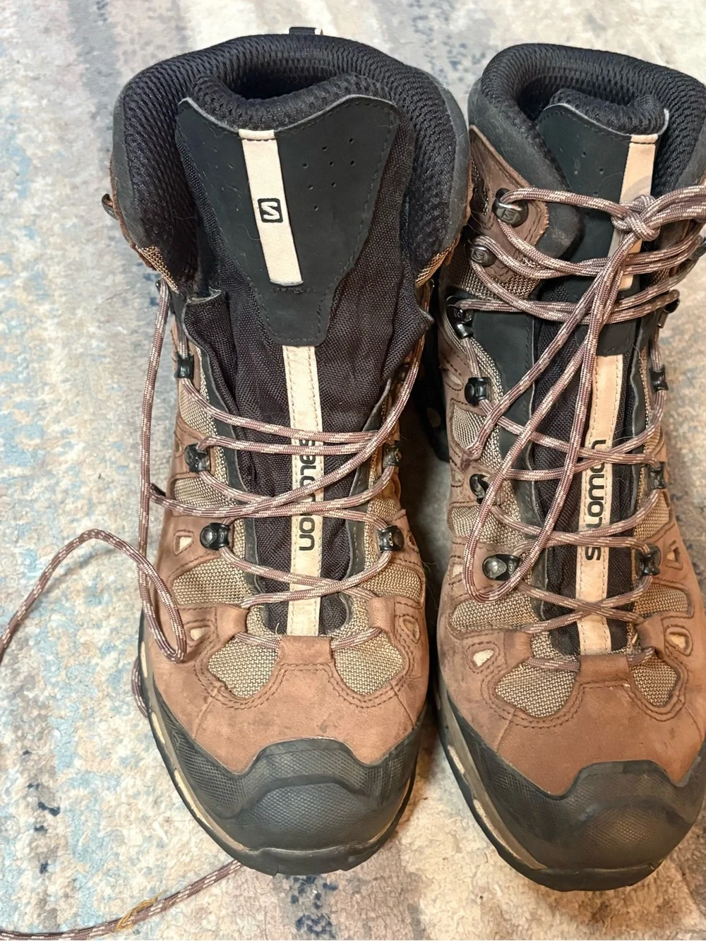 Men’s Salomon Quest 4D 2 GTX Hiking Tactical Boots Size 11.5